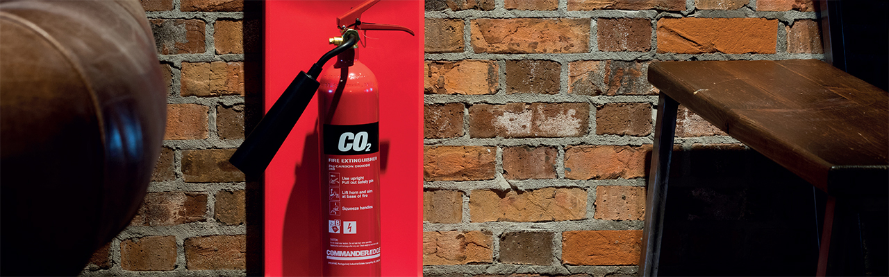 Carbon dioxide fire extinguisher